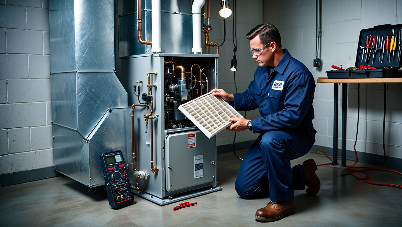 HVAC maintenance and tune-up service in Seymour Indiana